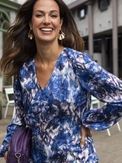 Femme Daxon Blouse fluide encolure V