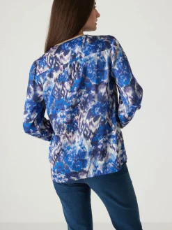 Femme Daxon Blouse fluide encolure V