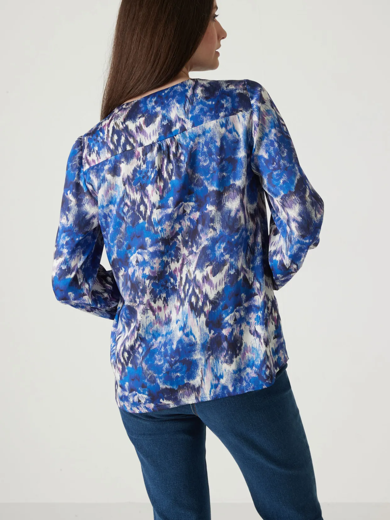 Femme Daxon Blouse fluide encolure V