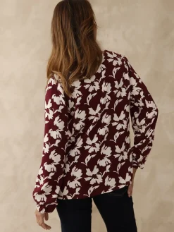 Femme Daxon Blouse fluide encolure V