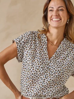 Femme Daxon Blouse fluide manches T