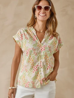 Femme Daxon Blouse fluide manches T