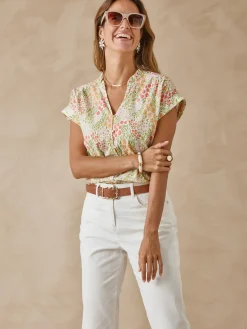 Femme Daxon Blouse fluide manches T