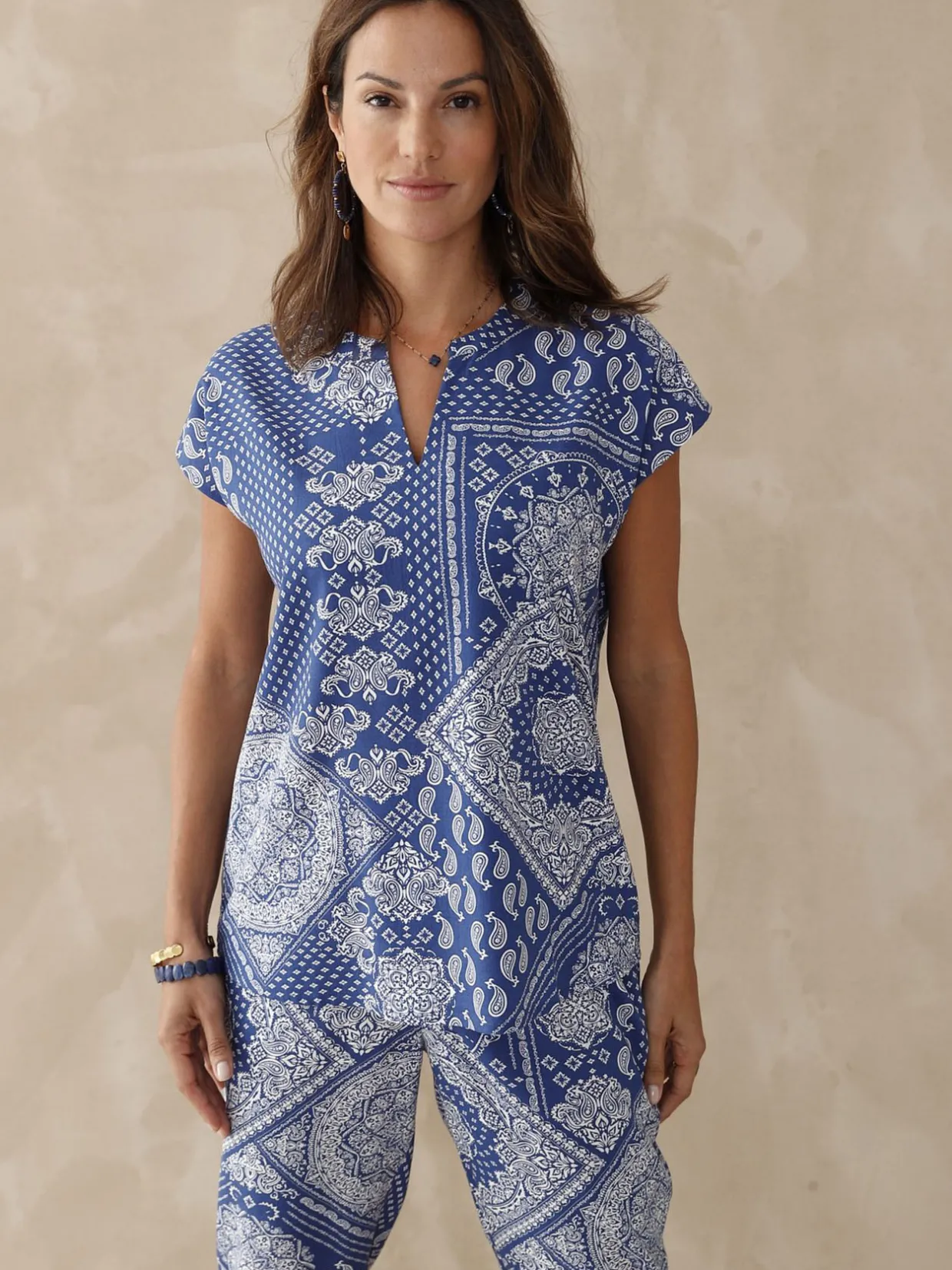 Femme Daxon Blouse fluide manches T