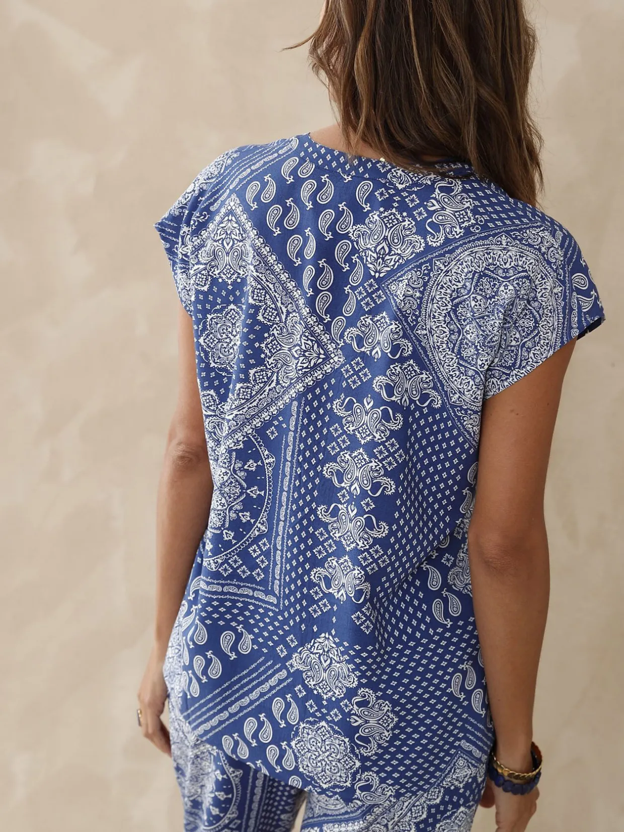 Femme Daxon Blouse fluide manches T