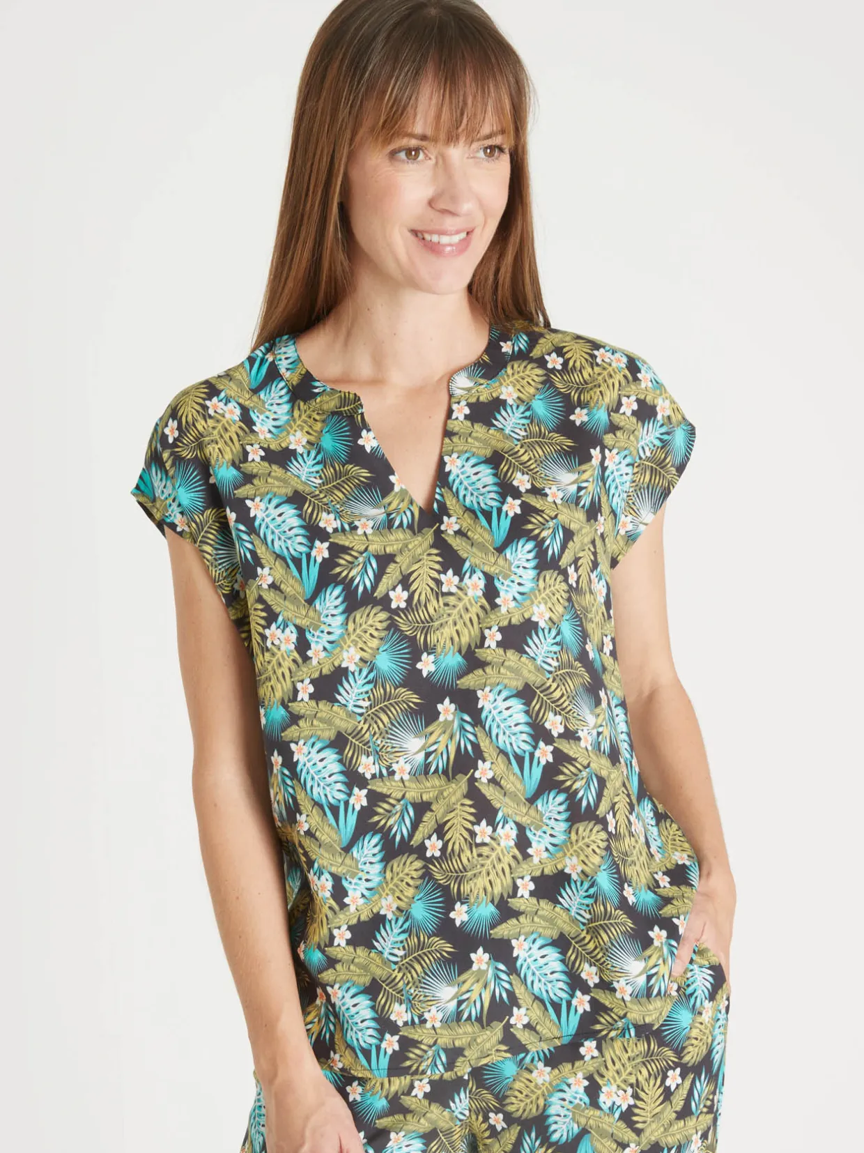 Femme Daxon Blouse fluide manches T