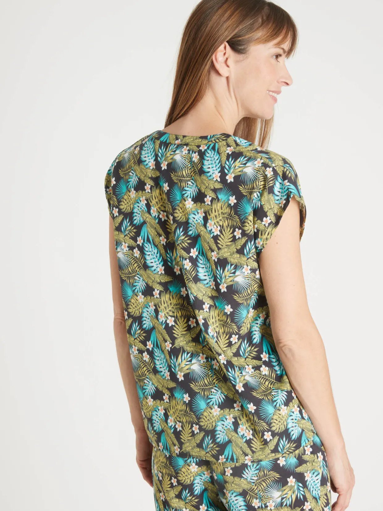 Femme Daxon Blouse fluide manches T