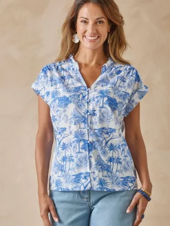 Femme Daxon Blouse fluide manches T