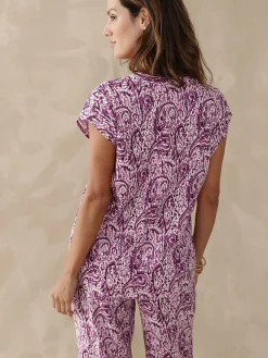 Femme Daxon Blouse fluide manches T