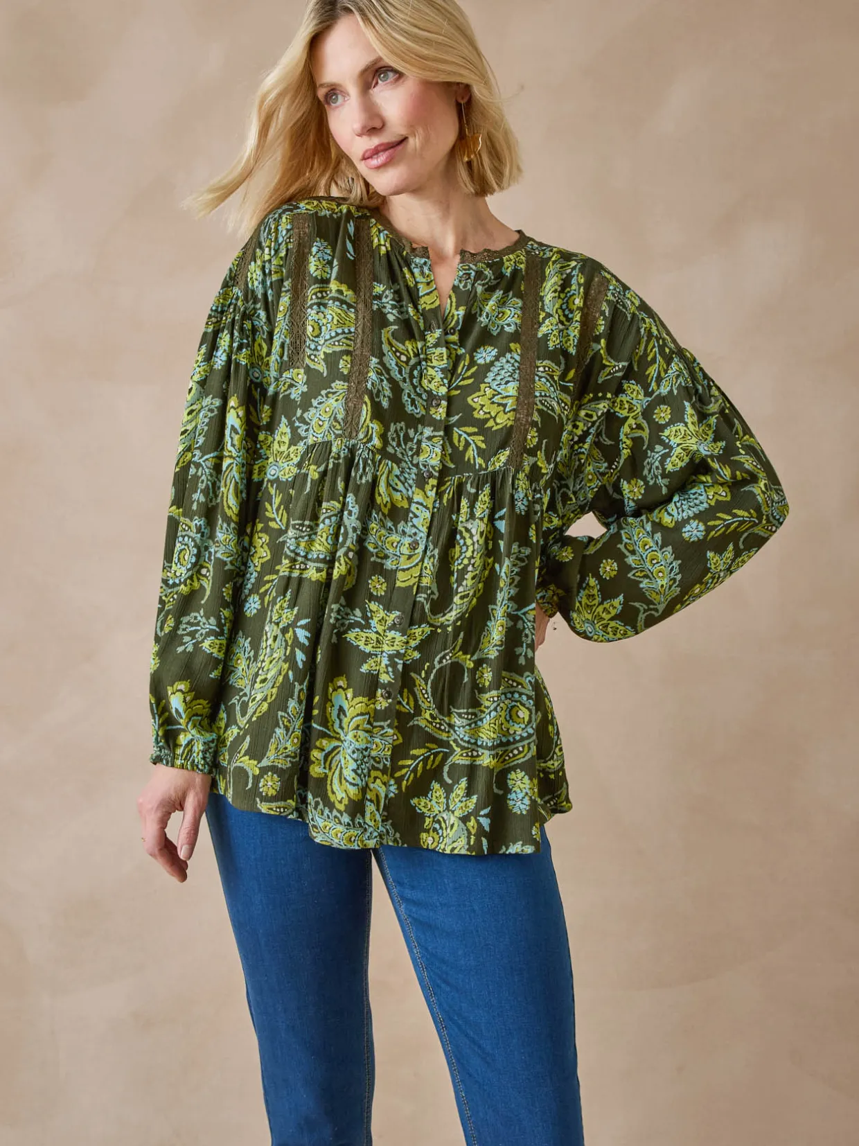 Femme Daxon Blouse forme boîte