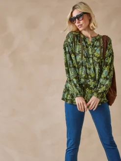 Femme Daxon Blouse forme boîte