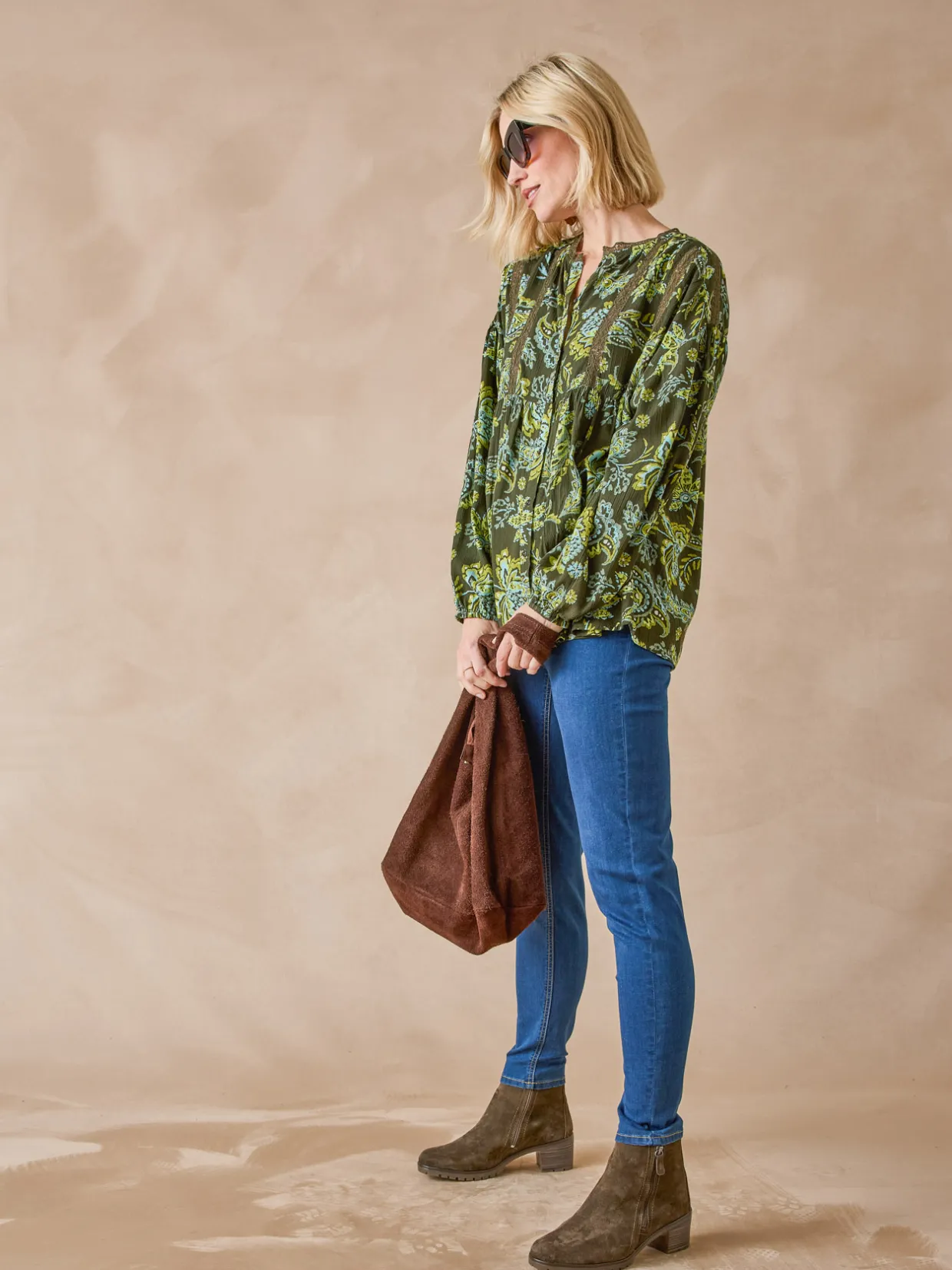 Femme Daxon Blouse forme boîte