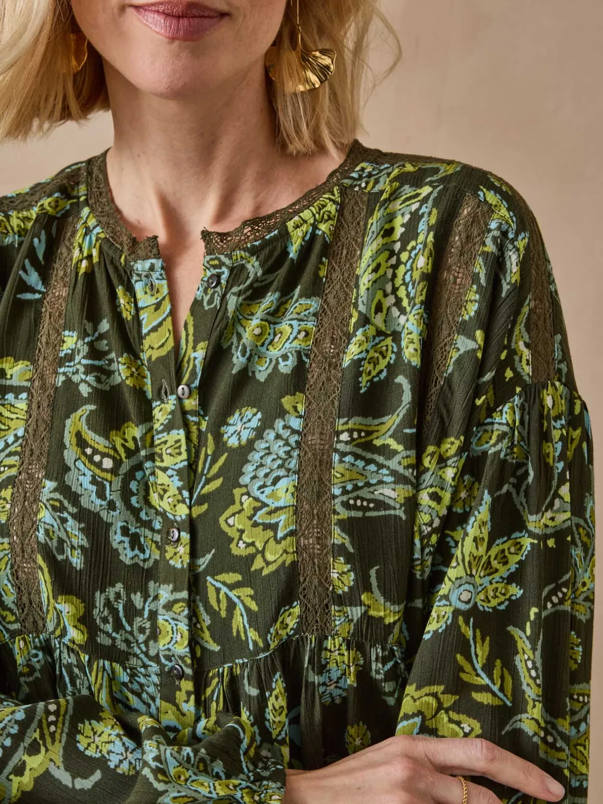 Femme Daxon Blouse forme boîte