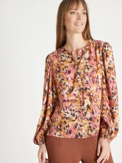 Femme Daxon Blouse manches bouffantes