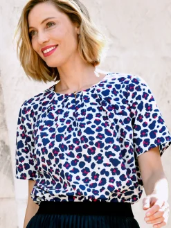 Femme Daxon Blouse toucher doux