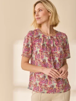 Femme Daxon Blouse toucher doux