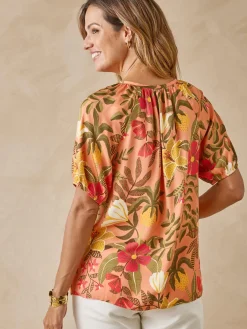 Femme Daxon Blouse toute boutonnée