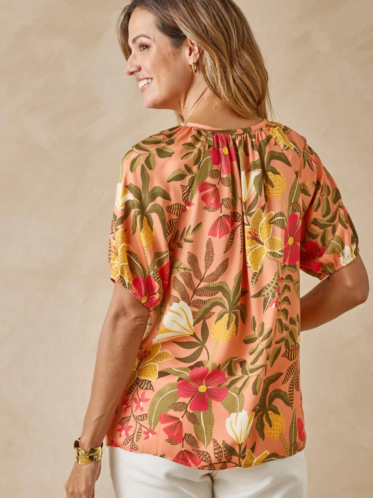 Femme Daxon Blouse toute boutonnée