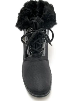 Femme Pédiconfort Boots à lacets imperméables