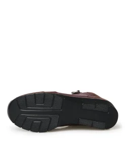 Femme Pédiconfort Boots compensées zippées