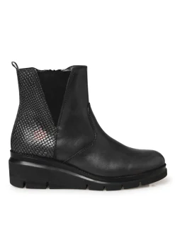 Femme Pédiconfort Boots compenséss talon 5 cm