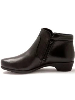 Femme Pédiconfort Boots cuir à aérosemelle® extra larges