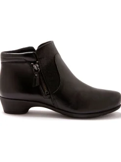 Femme Pédiconfort Boots cuir à aérosemelle® extra larges