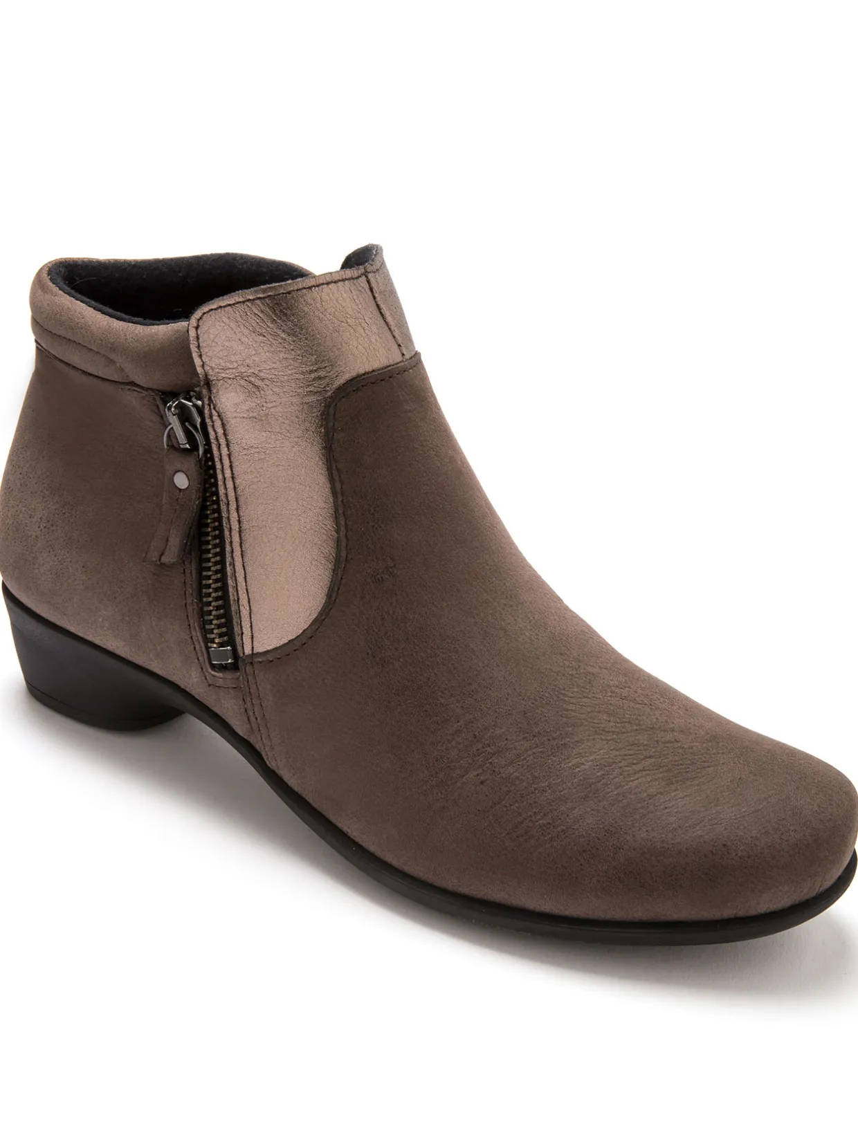 Femme Pédiconfort Boots cuir à aérosemelle® extra larges