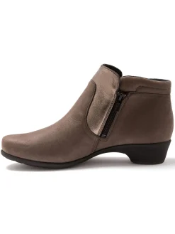 Femme Pédiconfort Boots cuir à aérosemelle® extra larges