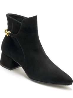 Femme Pédiconfort Boots cuir velours à aérosemelle®