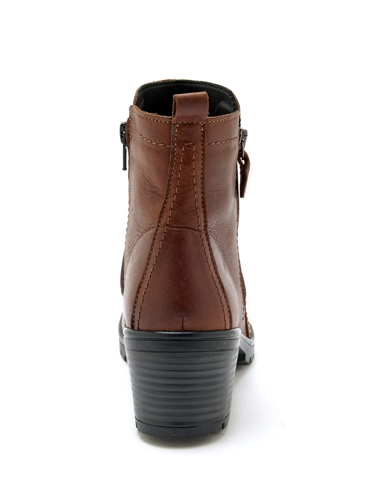 Femme Pédiconfort Boots dessus cuir extra larges