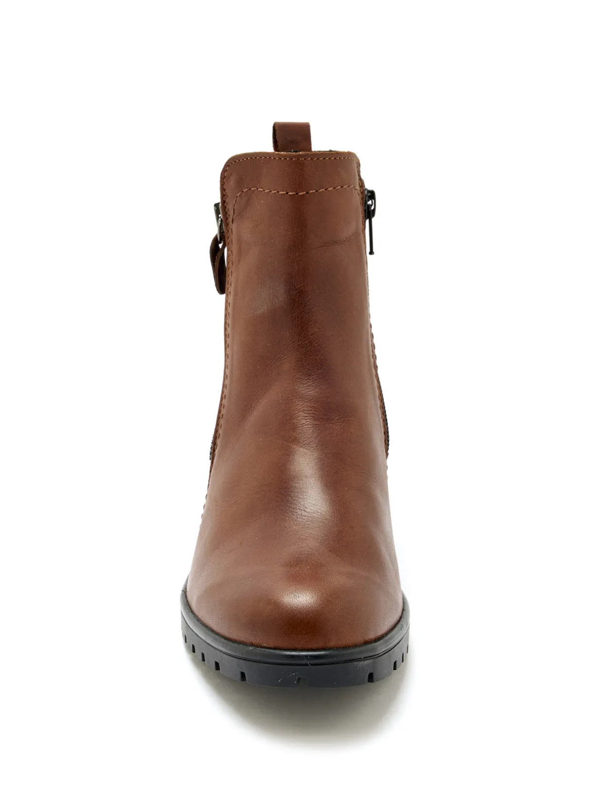 Femme Pédiconfort Boots dessus cuir extra larges