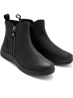 Femme Pédiconfort Boots double zip aéroesemelle® amovible