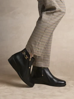 Femme Pédiconfort Boots double zip aérosemelle® amovible