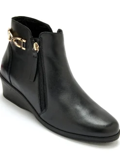 Femme Pédiconfort Boots double zip aérosemelle® amovible