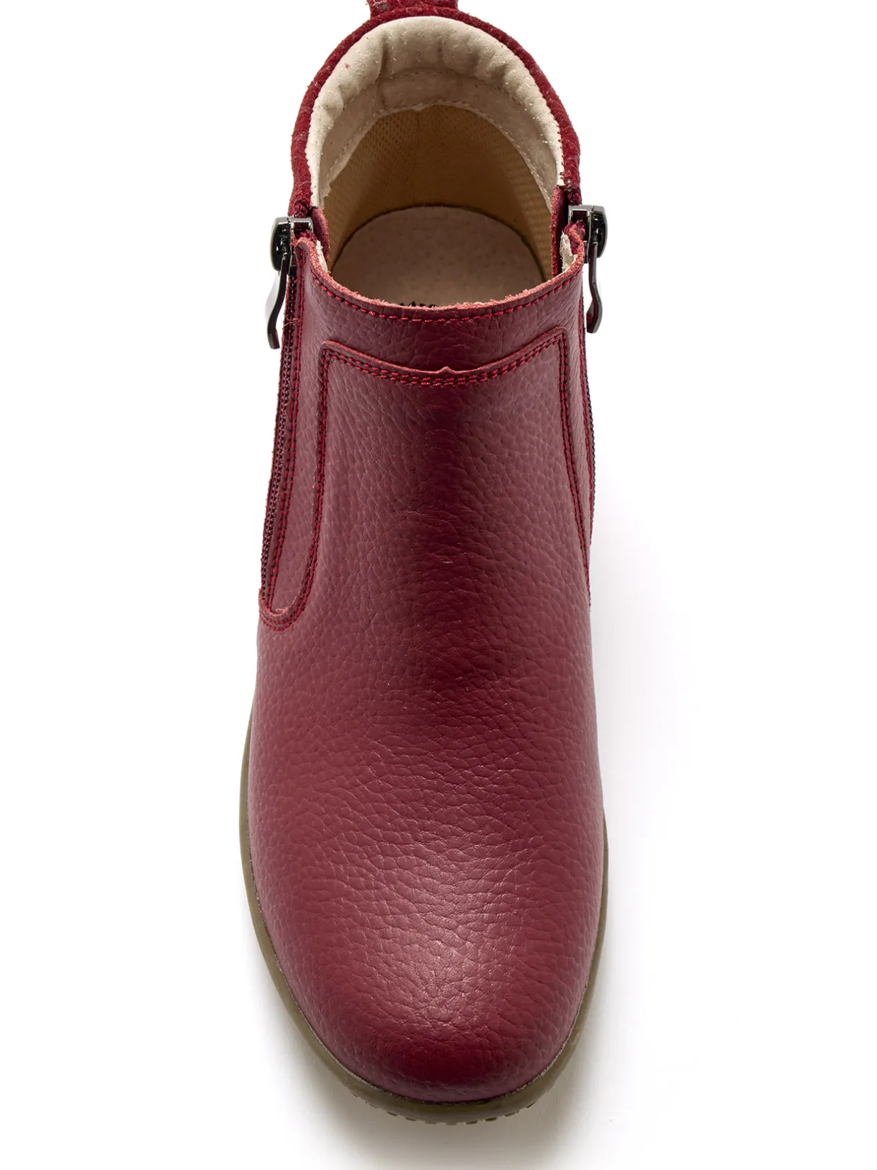 Femme Pédiconfort Boots double zip aérosemelle® amovible