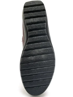 Femme Pédiconfort Boots fourrées compensées double zip