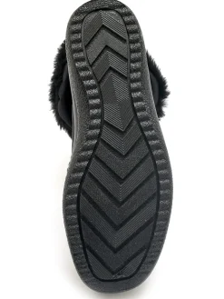 Femme Pédiconfort Boots imperméables à pattes scratch