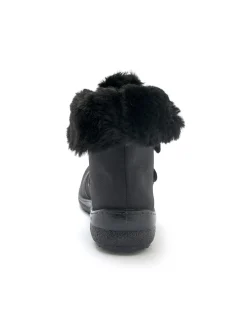 Femme Pédiconfort Boots imperméables à pattes scratch