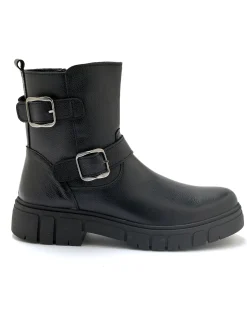 Femme Pédiconfort Boots zippées à aérosemelle amovible