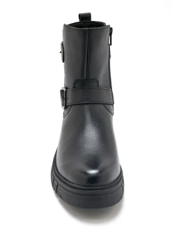 Femme Pédiconfort Boots zippées à aérosemelle amovible