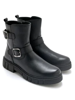 Femme Pédiconfort Boots zippées à aérosemelle amovible