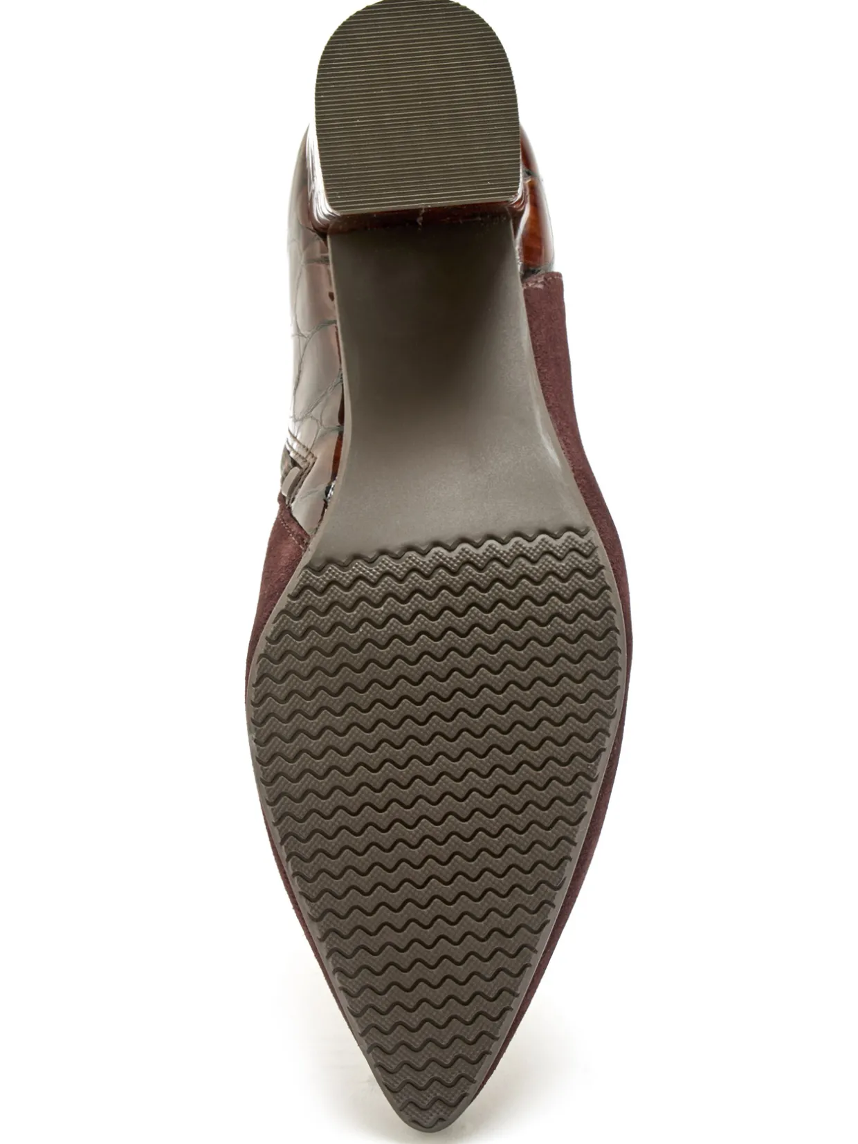 Femme Pédiconfort Boots zippées cuir velours