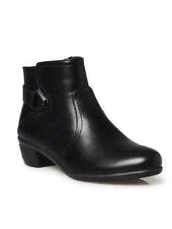Femme Pédiconfort Boots zippées esprit cavalière