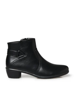 Femme Pédiconfort Boots zippées esprit cavalière