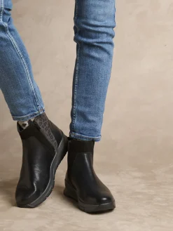 Femme Pédiconfort Boots zippées et élastiquées