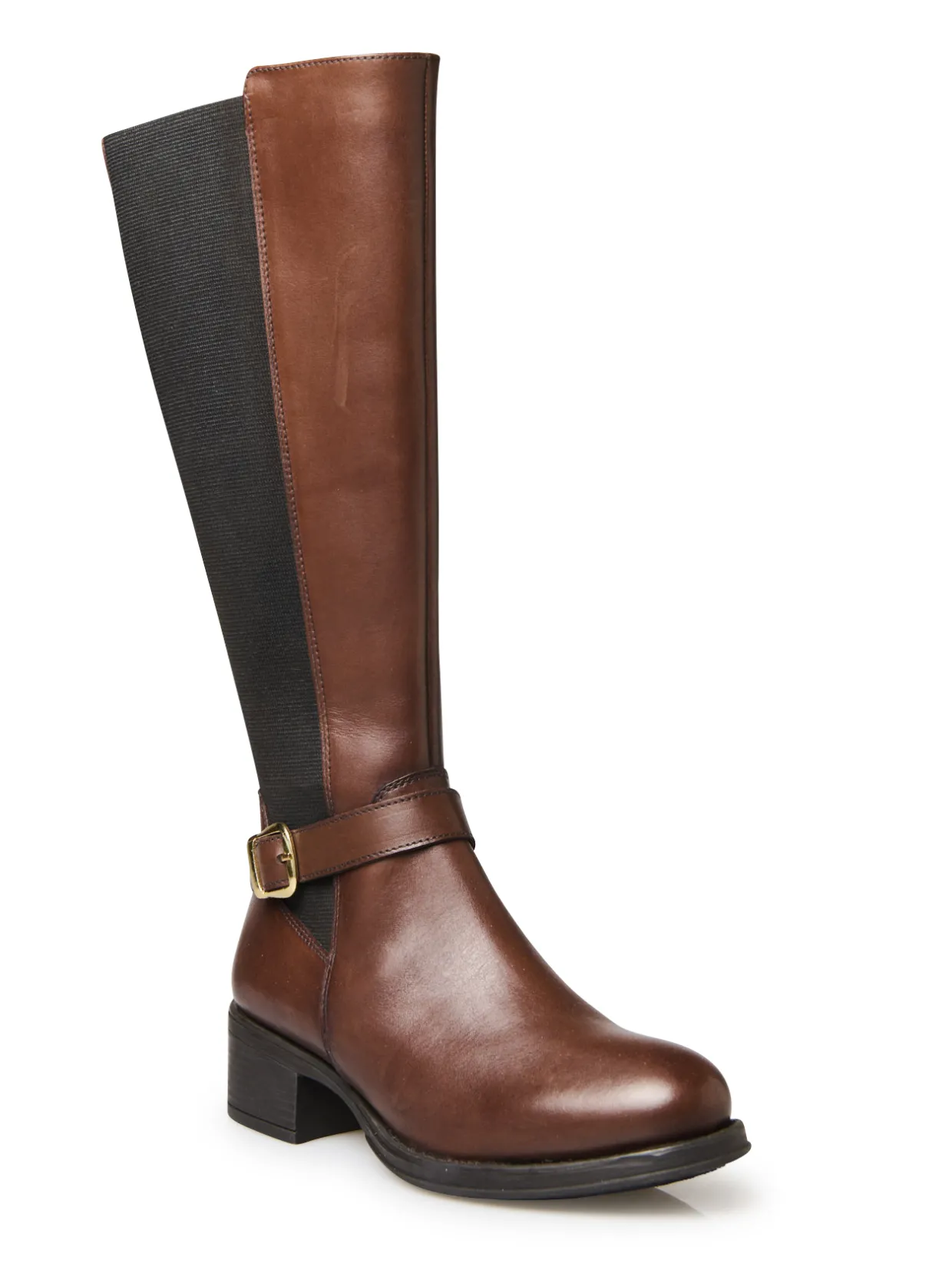 Femme Pédiconfort Bottes hautes mollets larges