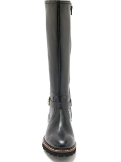 Femme Pédiconfort Bottes tout cuir zip et élastiques