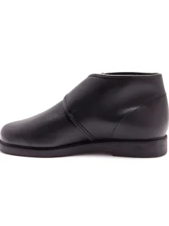 Homme Pédiconfort Bottillons cuir fourrés extra larges