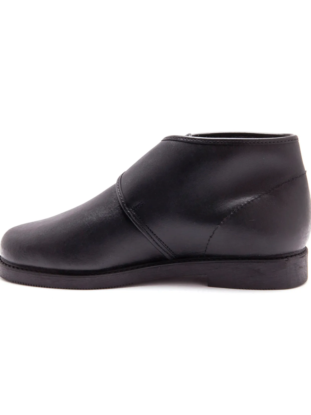 Homme Pédiconfort Bottillons cuir fourrés extra larges